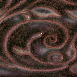 Mottled Burgundy - 16-oz Amaco Opalescent Glaze